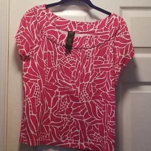 Ladies short sleeve top (L)